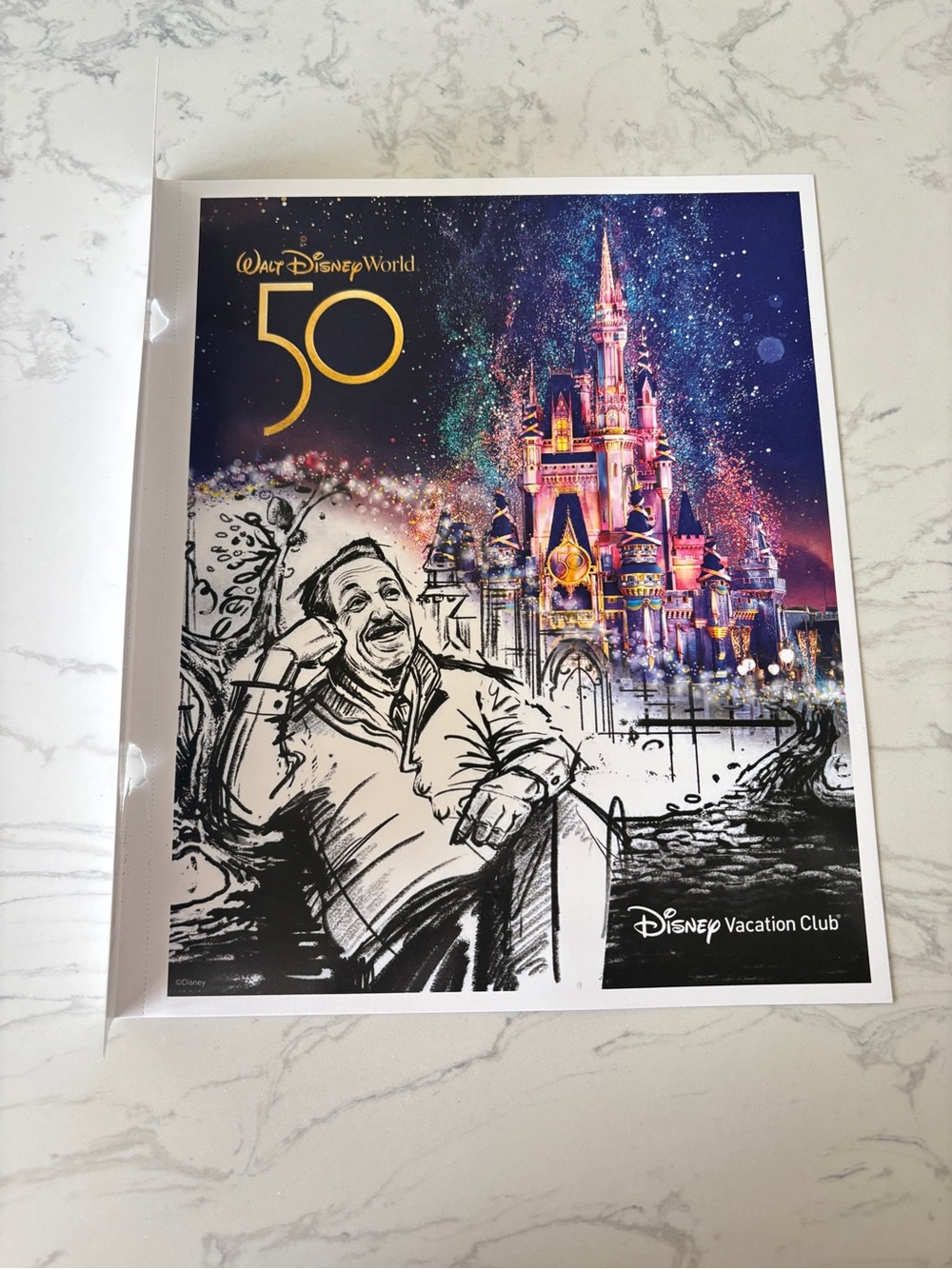 Disney Files Magazine 50th Anniversary Fall 2021 Walt Disney Sketch